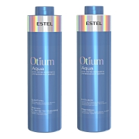 Estel Professional - Набор для интенсивного увлажнения волос: шампунь 1000 мл + бальзам 1000 мл шампунь для интенсивного увлажнения hydrate me wash