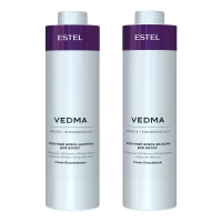 Estel Professional - Набор для блеска волос: бальзам 1000 мл + шампунь 1000 мл ichthyonella бальзам для волос активный после применения шампуня 200