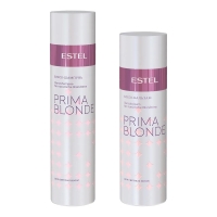 Estel Professional - Набор для блеска светлых волос: бальзам 200 мл + шампунь 250 мл ichthyonella бальзам для волос активный после применения шампуня 200