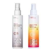 Icon Skin - Набор для тонуса и сияния кожи (тоник 150 мл + тоник 150 мл) набор botavikos travel kit aromatherapy energy баланс