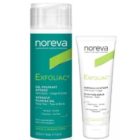 Noreva - Набор для глубокого очищения кожи: гель, 200 мл + скраб, 50 мл shiseido набор с кремом для восстановления кожи контура глаз и губ future solution e