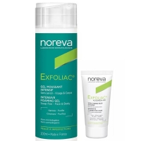 Noreva - Набор для проблемной кожи: крем, 30 мл + гель, 200 мл гликолевая кислота 70% ph 1 2 3119 35 г