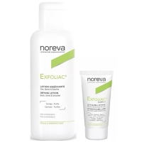 Noreva - Набор для проблемной кожи: крем, 30 мл + лосьон, 125 мл подарочный набор биокон натуральный уход крем для рук и крем для ног