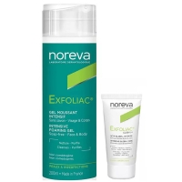 Noreva - Набор для проблемной кожи: гель, 200 мл + крем, 30 мл lifecode гель для умывания от прыщей анти акне 150 0
