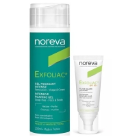 Noreva - Набор для защиты от солнца: гель, 200 мл + солнцезащитная эмульсия, 40 мл inspira cosmetics эмульсия солнцезащитная для лица spf 50 150 мл