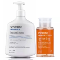 Sesderma - Набор для очищения кожи: крем-пенка 300 мл + лосьон для снятия макияжа 200 мл