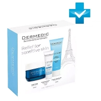 Dermedic - Набор: ночной крем 50 мл + крем под глаза 7 мл + очищающий гель 25 мл