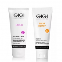 Фото GIGI Cosmetic Labs - Набор "Очищение и восстановление": маска грязевая 75 мл + маска молочная 75 мл