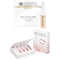 Janssen Cosmetics - Набор для ежедневного ухода: сыворотка для век 3х1,5 мл + сыворотка с пептидами 3х2 мл helia d сыворотка для контура глаз с пептидами 30 0