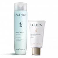 Sothys - Набор для жирной кожи лица: флюид 50 мл + тоник 200 мл набор пластика полимерная глина lapsi neon 9 ов по 20 г