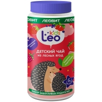 Леовит - Детский гранулированный чай из лесных ягод 6 мес+, 200 г леовит сонные 30 таблеток
