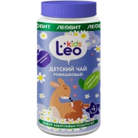 Леовит - Детский гранулированный ромашковый чай 6 мес+, 200 г леовит кисель витаминный для глаз с лютеином для детей 5 пакетов х 12 г
