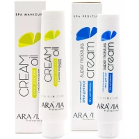 Aravia Professional - Набор для ухода за кожей тела: крем для рук, 100 мл + крем для ног, 100 мл nivea набор со средством для снятия макияжа с глаз двойной эффект