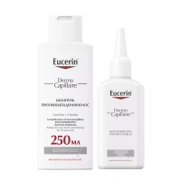 Eucerin - Набор "Против выпадения волос": шампунь 250 мл + сыворотка 100 мл - фото 1