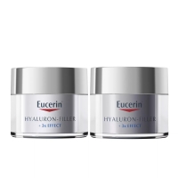 Eucerin - Набор для чувствительной кожи: дневной крем 50 мл + ночной крем 50 мл набор для упаковки перламутр сиреневый 2 банта лента