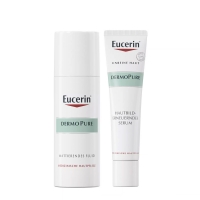 Eucerin - Набор для проблемной кожи: флюид 50 мл + сыворотка 40 мл набор для удаления черных точек elizavecca head solution 3 step nose strip
