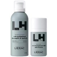 Lierac - Набор для мужчин: пена 150 мл + дезодорант 50 мл adidas подарочный набор для мужчин ice dive