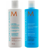 Moroccanoil - Набор Разглаживающий для волос: кондиционер 250 мл + шампунь 250 мл