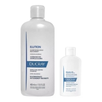Ducray - Набор "Балансирующий" для волос: балансирующий шампунь 400 мл + шампунь от перхоти 100 мл