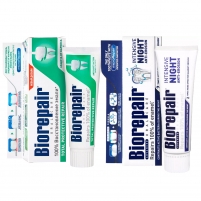 Фото Biorepair - Набор зубных паст для комплексного ухода за полостью рта, 2х75 мл
