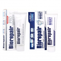 Фото Biorepair - Набор зубных паст для сохранения белизны, 2х75 мл