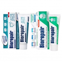 Фото Biorepair - Набор зубных паст для комплексной защиты зубов и эмали, 2х75 мл