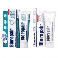 Фото Biorepair - Набор зубных паст для защиты эмали и сохранения белизны зубов, 2х75 мл