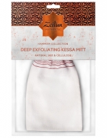 Zeitun - Шелковая рукавица кесе для пилинга тела, жесткая silk manufacture турецкое кесе для пилинга тела из натурального шёлка