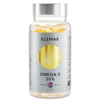 Фото Elemax - Комплекс "Омега-3 жирные кислоты высокой концентрации" 30%, 90 капсул