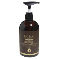 Qtem - Шампунь для окрашенных и сухих волос, 500 мл kora шампунь для поврежденных и окрашенных волос восстановление и питание kora 350 мл