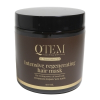 Qtem - Интенсивная восстанавливающая маска для волос, 500 мл ликоберон маска аппликатор гидрогелевая восстанавливающая с хлорофиллиптом 1 шт