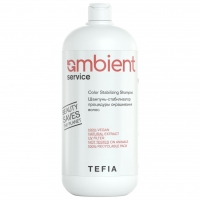 Tefia - Шампунь-стабилизатор процедуры окрашивания волос Color Stabilizing Shampoo, 1000 мл tefia система для удаления краски с волос состав 1 состав 2 крем окислитель 3х120 мл паста обесцвечивающая 60 мл