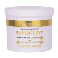 Aravia Professional - Паста для шугаринга Superflexy Pure Gold, 750 г 12 месяцев сахарная паста для шугаринга мягкая