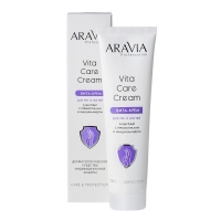 Aravia Professional - Вита-крем для рук и ногтей защитный Vita Care Cream с пребиотиками и ниацинамидом, 100 мл крем с комплексом витаминов vita ceb12 cream