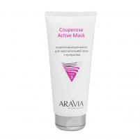 Фото Aravia Professional - Корректирующая маска для чувствительной кожи с куперозом Couperose Active Mask, 200 мл