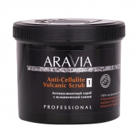 Фото Aravia Professional - Антицеллюлитный скраб с вулканической глиной Anti-Cellulite Vulcanic Scrub, 550 мл