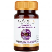Фото Aravia Professional - Комплекс для женского здоровья, молодости и красоты Woman's Anti-Age Formula, 30 таблеток