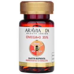 Фото Aravia Professional - Комплекс для иммунитета и красоты "Омега 3 - 35%", 60 капсул