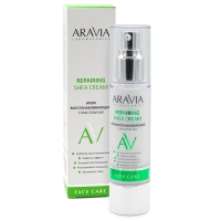 Aravia Laboratories - Восстанавливающий крем с маслом ши Repairing Shea Cream, 50 мл крем для век aravia laboratories омолаживающий anti age eye cream 30 мл 2 шт