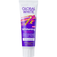 Global White - Отбеливающая зубная паста Energy, 100 г
