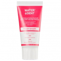Waterdent - Антибактериальный гель для чистки языка Fresh Breath, 60 г