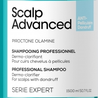 L'Oreal Professionnel - Шампунь Scalp Advanced против перхоти для всех типов волос, 1500 мл - фото 2