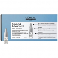 L'Oreal Professionnel - Программа Aminexil Advanced от выпадения волос, 10 ампул х 6 мл ампулы для волос l oreal paris aminexil advanced против выпадения волос 10х6 мл