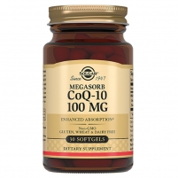Фото Solgar - Коэнзим Megasorb CoQ-10 100 мг, 30 капсул
