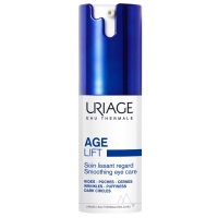 Uriage - Разглаживающий крем для кожи контура глаз, 15 мл skinga крем сияние с огуречным экстрактом для кожи контура глаз radiance eye contour cream