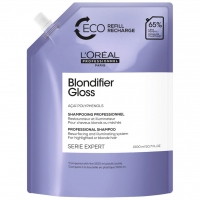 L'Oreal Professionnel - Восстанавливающий шампунь Blondifier Gloss для мелированных и осветленных волос, рефил, 1500 мл рефил для кушона rom