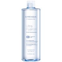 Missha - Мицеллярная вода Ultra Hyalron, 500 мл контактные линзы adria elegant 2 линзы 6 50 gray