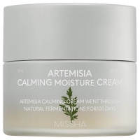 Missha - Успокаивающий крем для чувствительной кожи с экстрактом полыни Calming Moisture Cream, 50 мл успокаивающий крем интенсивного действия intense calming cream 2020 50 мл