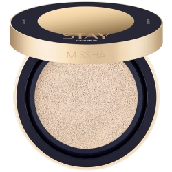 Фото Missha - Тональный кушон "Бархатистое покрытие" Stay Cover SPF40 PA++, 21P Fair, 15 г