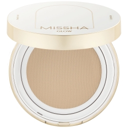 Фото Missha - Тональный кушон "Прозрачное свечение" Glow Cushion SPF40 PA++, 23 Sand, 14 г